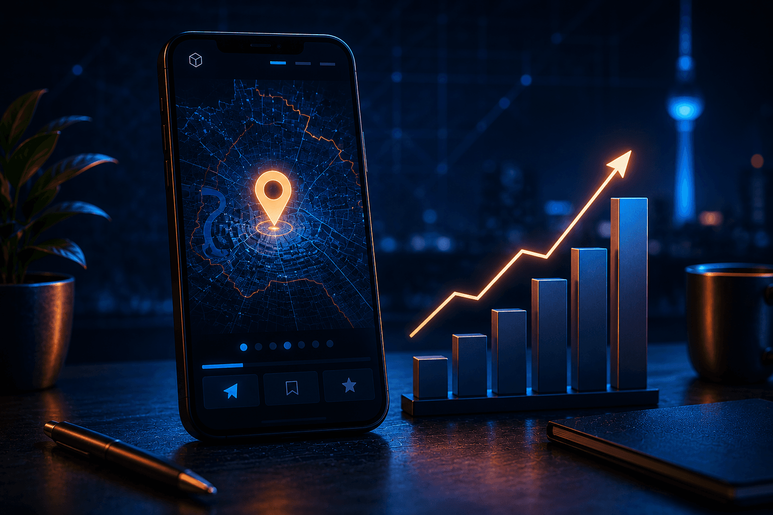Beispiel einer SEO-optimierten Webseite – Webdesign von Blekic Services.