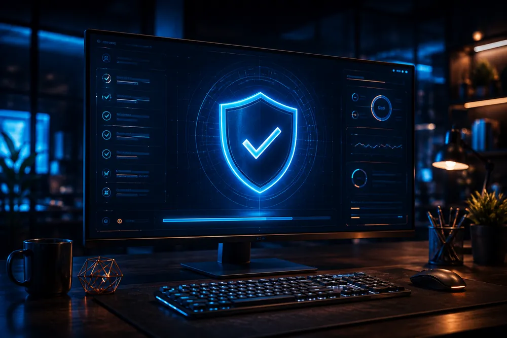 Werkstatt-Impression: Virus- & Malware-Entfernung – Blekic Services, Berlin Pankow.